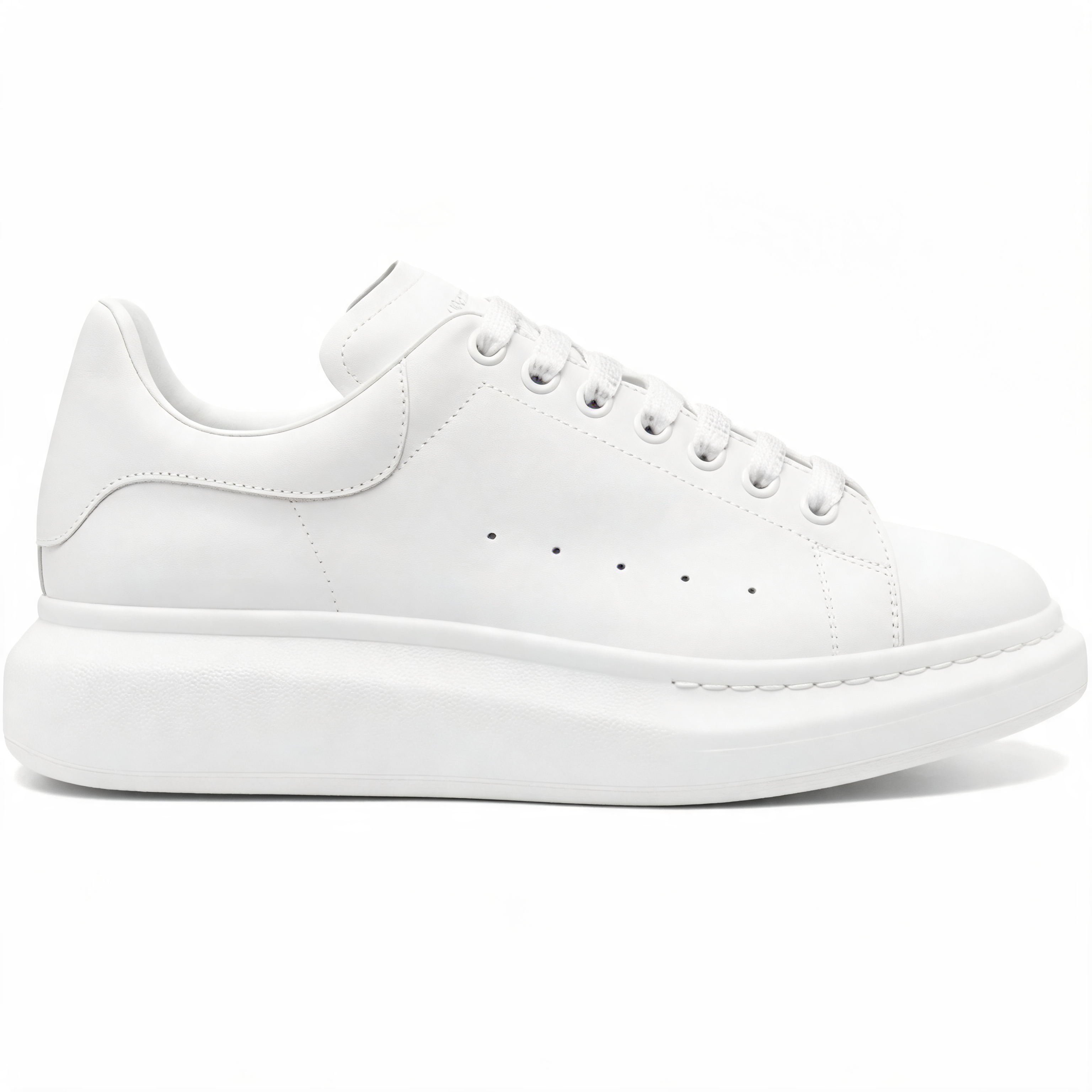 Oversized Court Sneaker Triple White