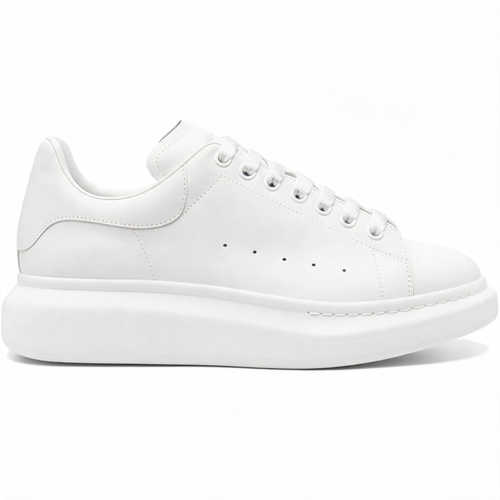 Oversized Court Sneaker Triple White