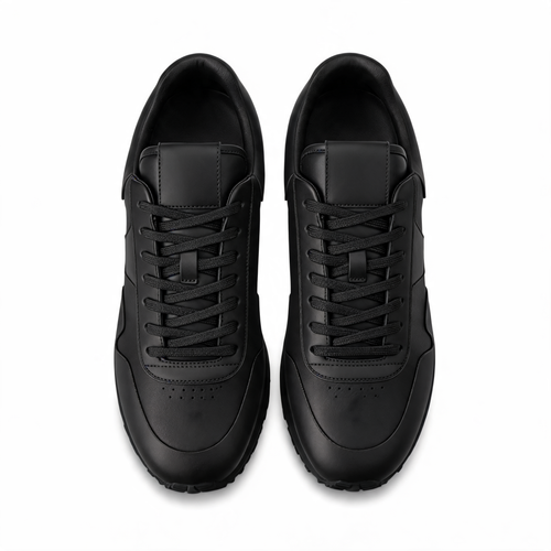 Low Runner Sneaker Weiß Grau