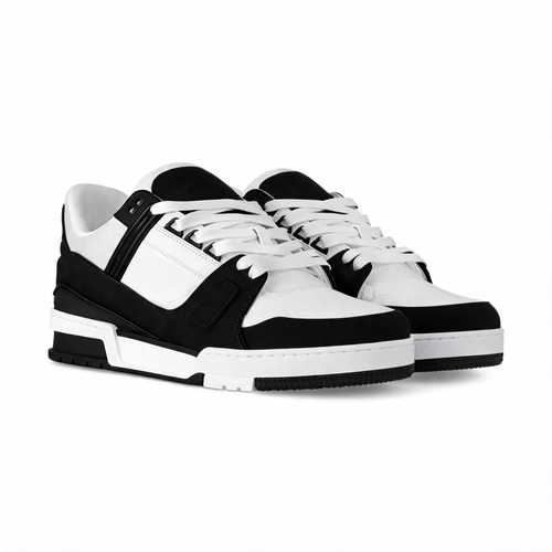 High-Top-Sneaker Schwarz-Weiß