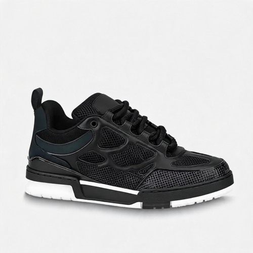 Maxi High-Top Sneaker Schwarz Weiß